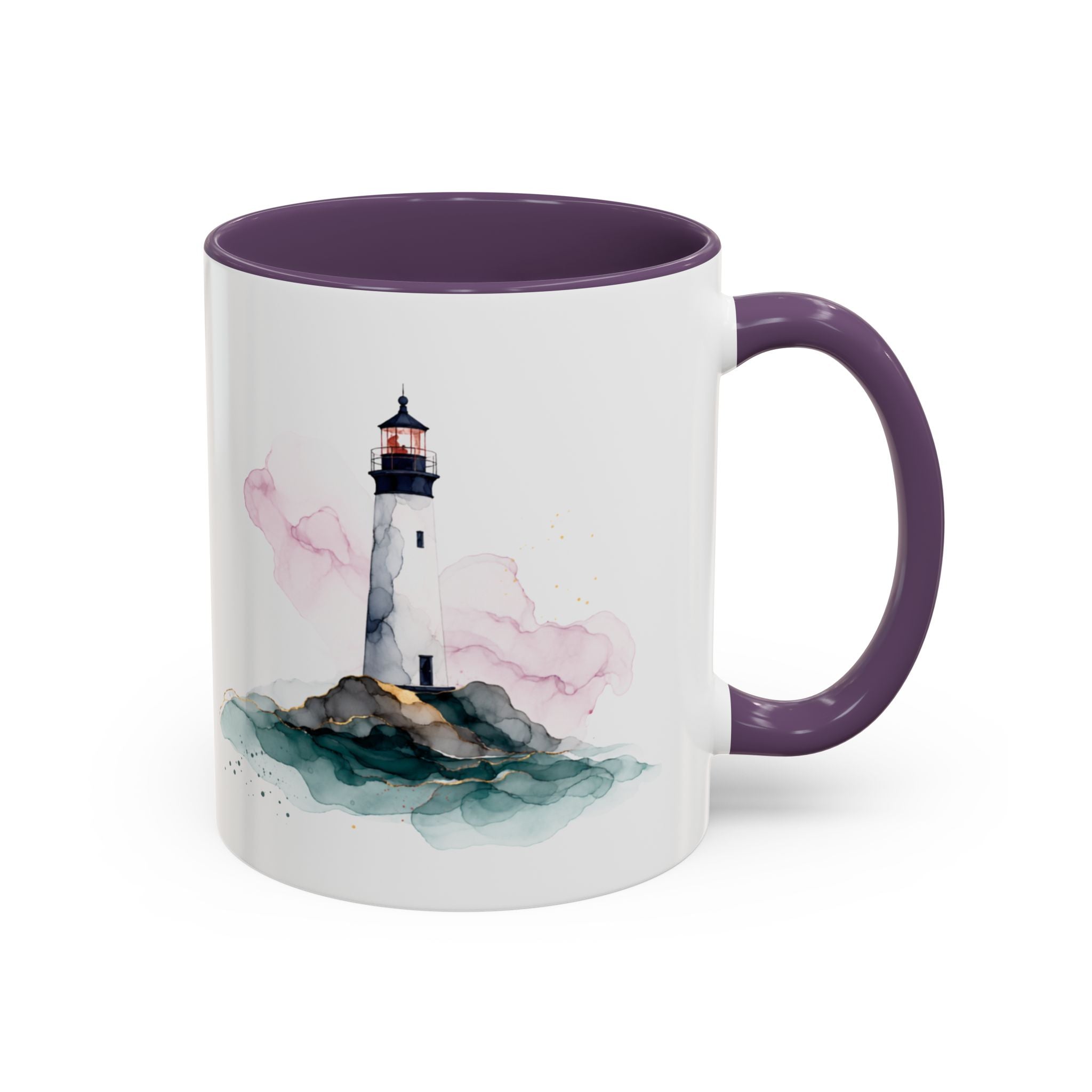 Lighthouse and Buoy Ceramic Mug