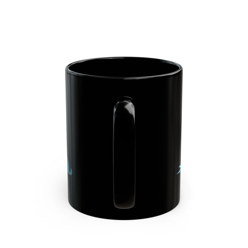 Black Cat Sunset Mug – "Life Is Better With Sea Breeze & Cat Cuddles"