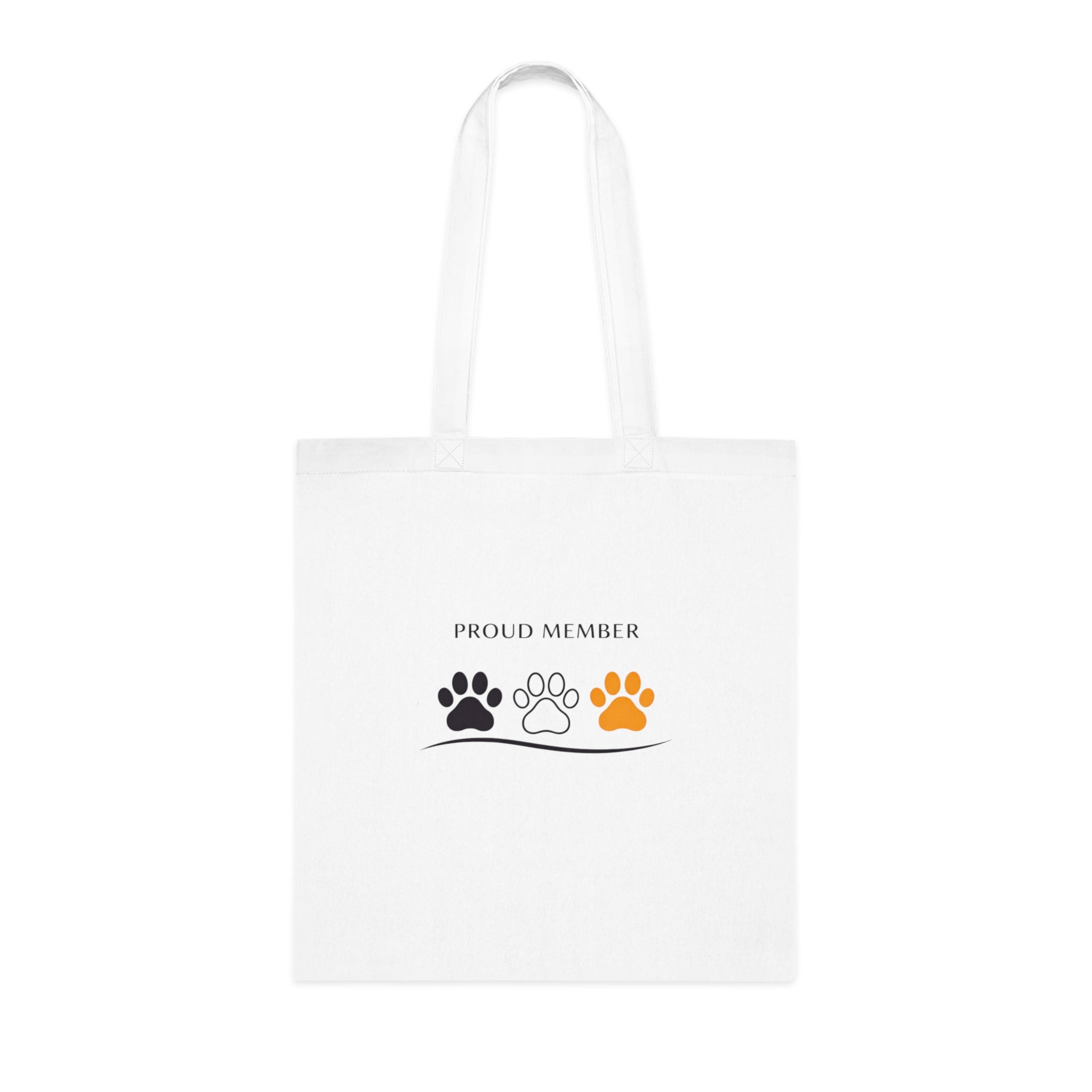 Cotton Tote Bag for Cat Lovers "Coastal Cat Club"