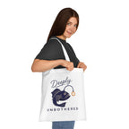 "Deeply Unbothered" Angler Fish Cotton Tote Bag