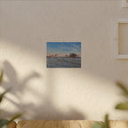 West Pier Sunset Canvas – Matte Stretched Wall Art