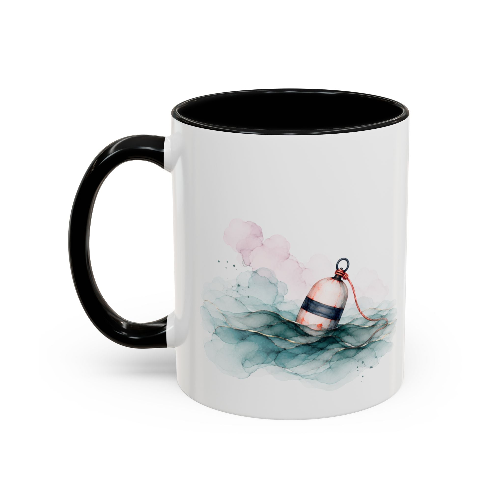 Lighthouse and Buoy Ceramic Mug