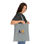 Cotton Tote Bag for Cat Lovers "Coastal Cat Club"