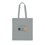 Cotton Tote Bag for Cat Lovers "Coastal Cat Club"