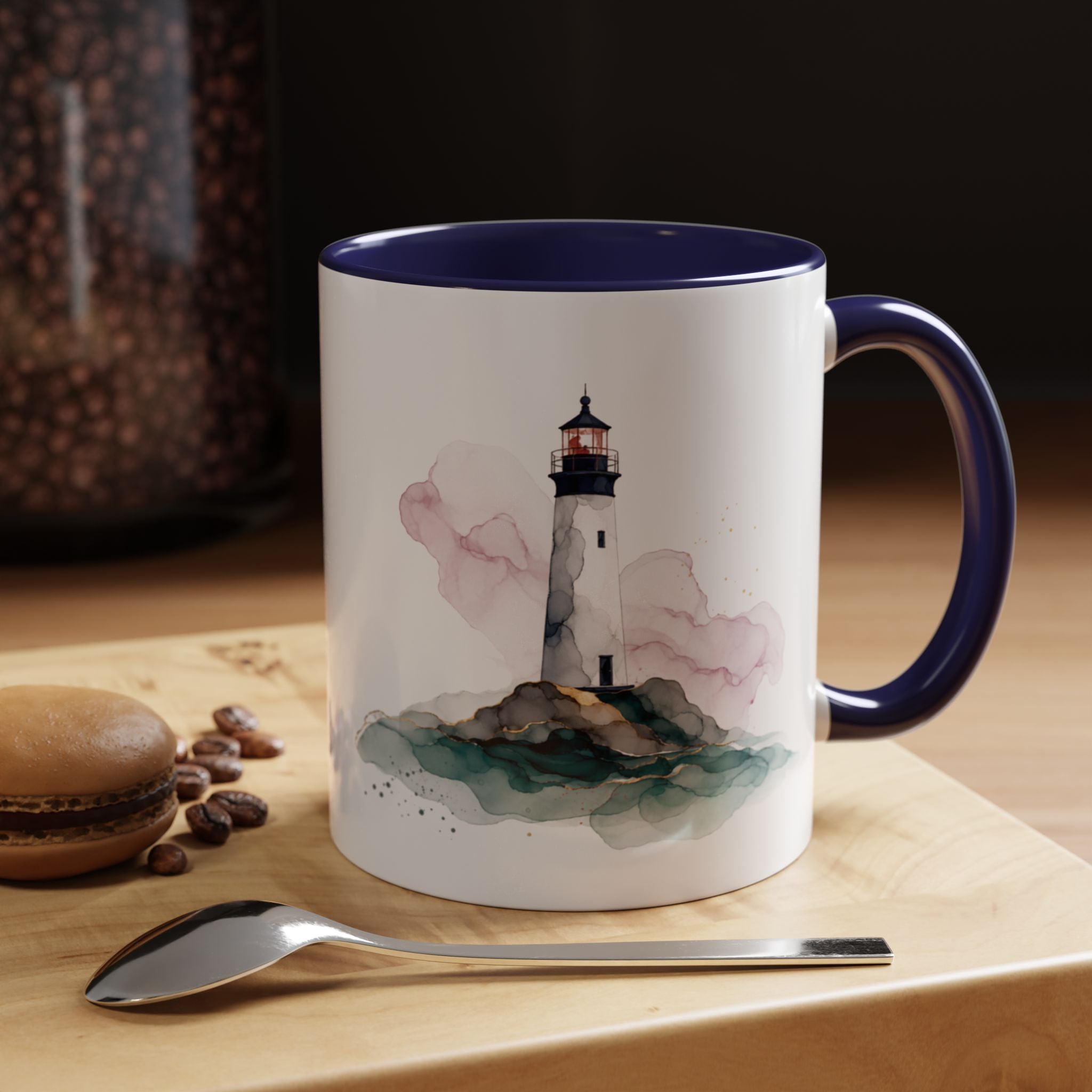 Lighthouse and Buoy Ceramic Mug