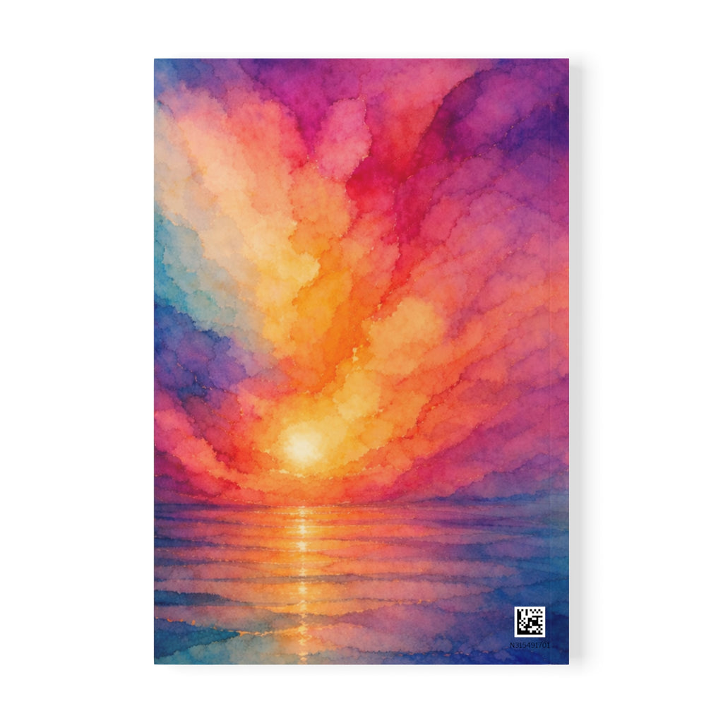 'Bright Ideas' - Lighthouse Illustration A5 Softcover Notebook