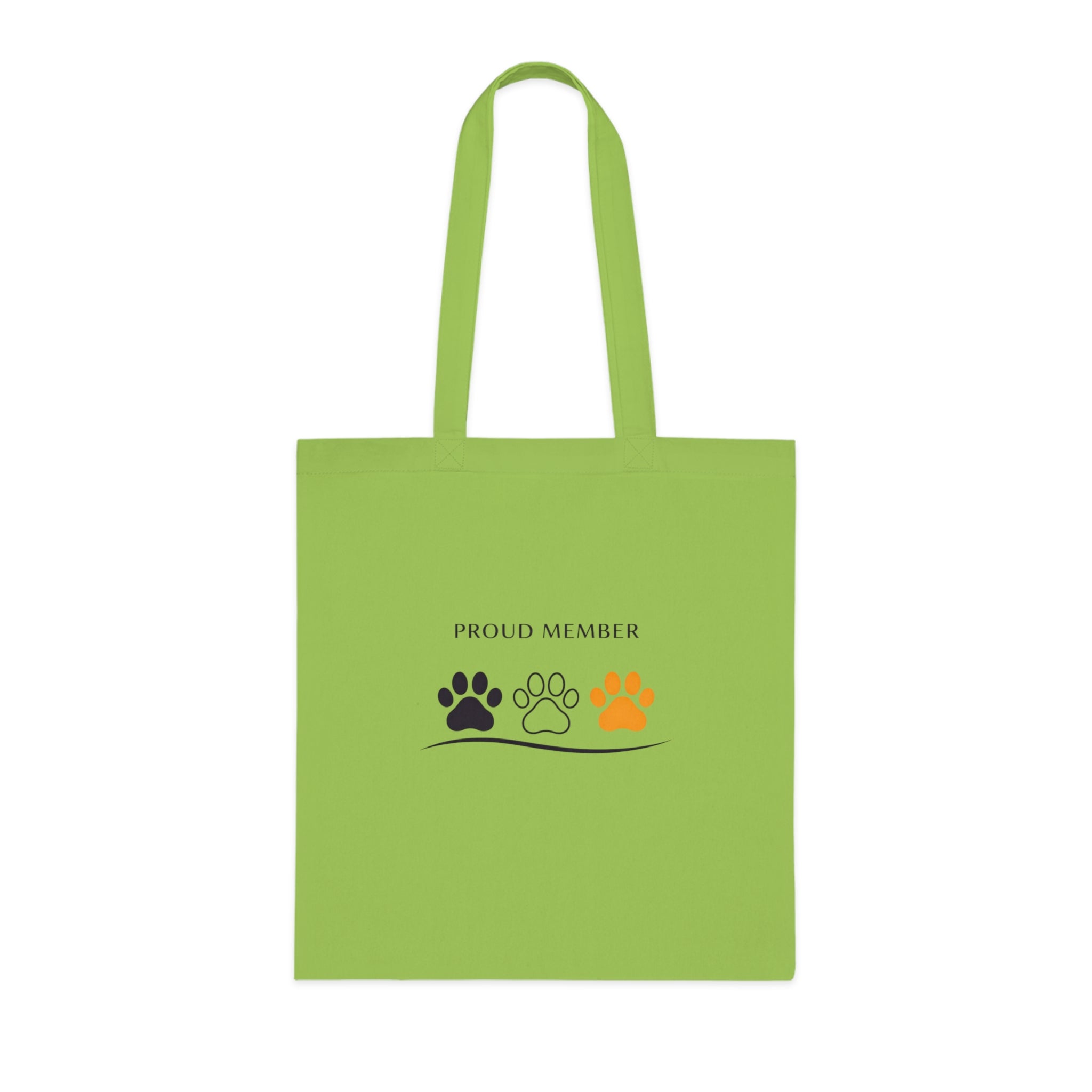Cotton Tote Bag for Cat Lovers "Coastal Cat Club"