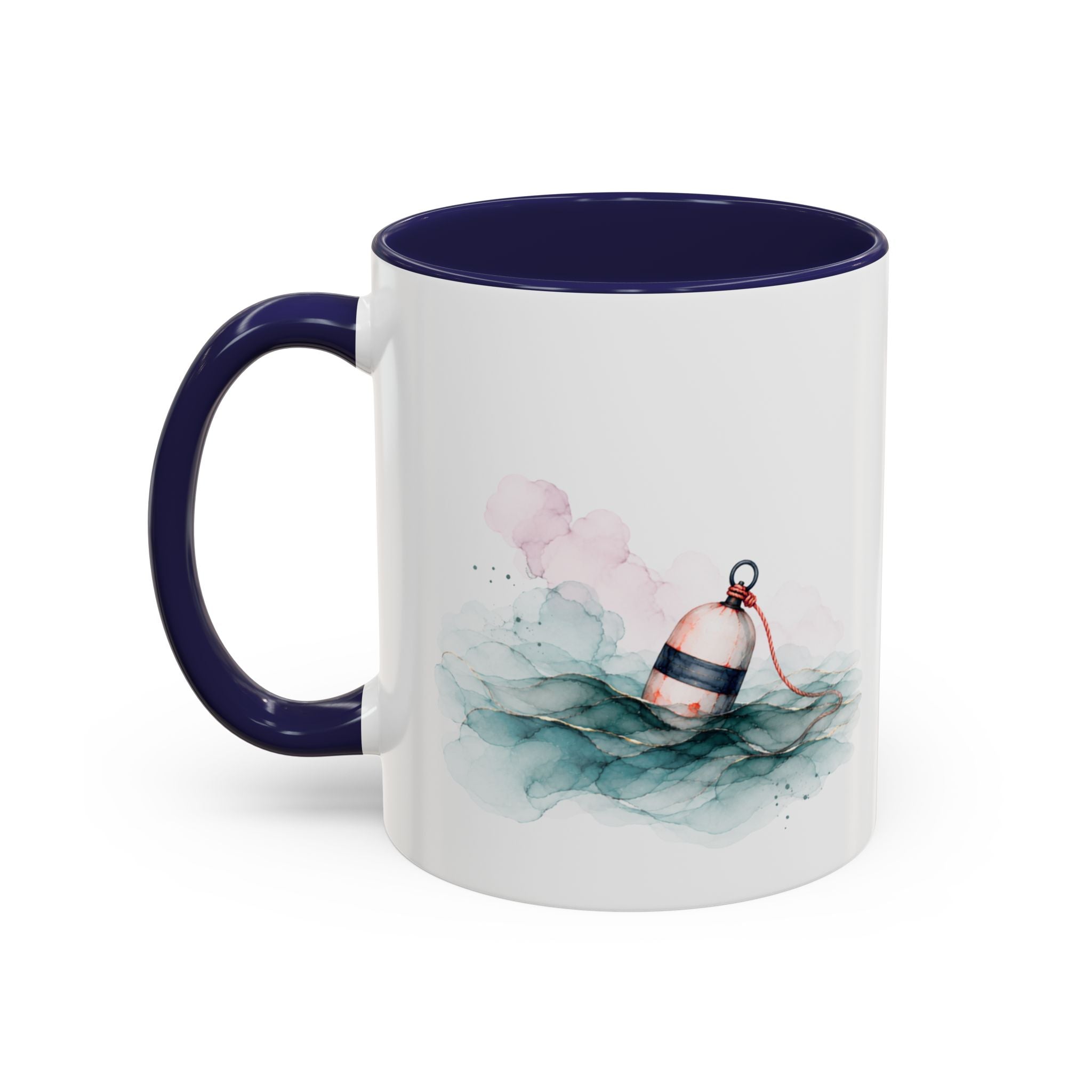 Lighthouse and Buoy Ceramic Mug