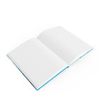 Ocean Wave Notebook with Starfish & Fish Design - Hardcover Journal