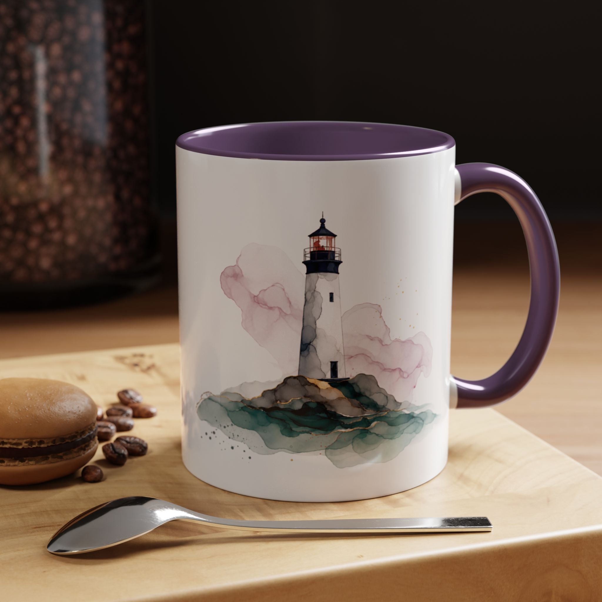 Lighthouse and Buoy Ceramic Mug
