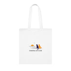 "Coastal Cat Club" Cotton Tote  Bag