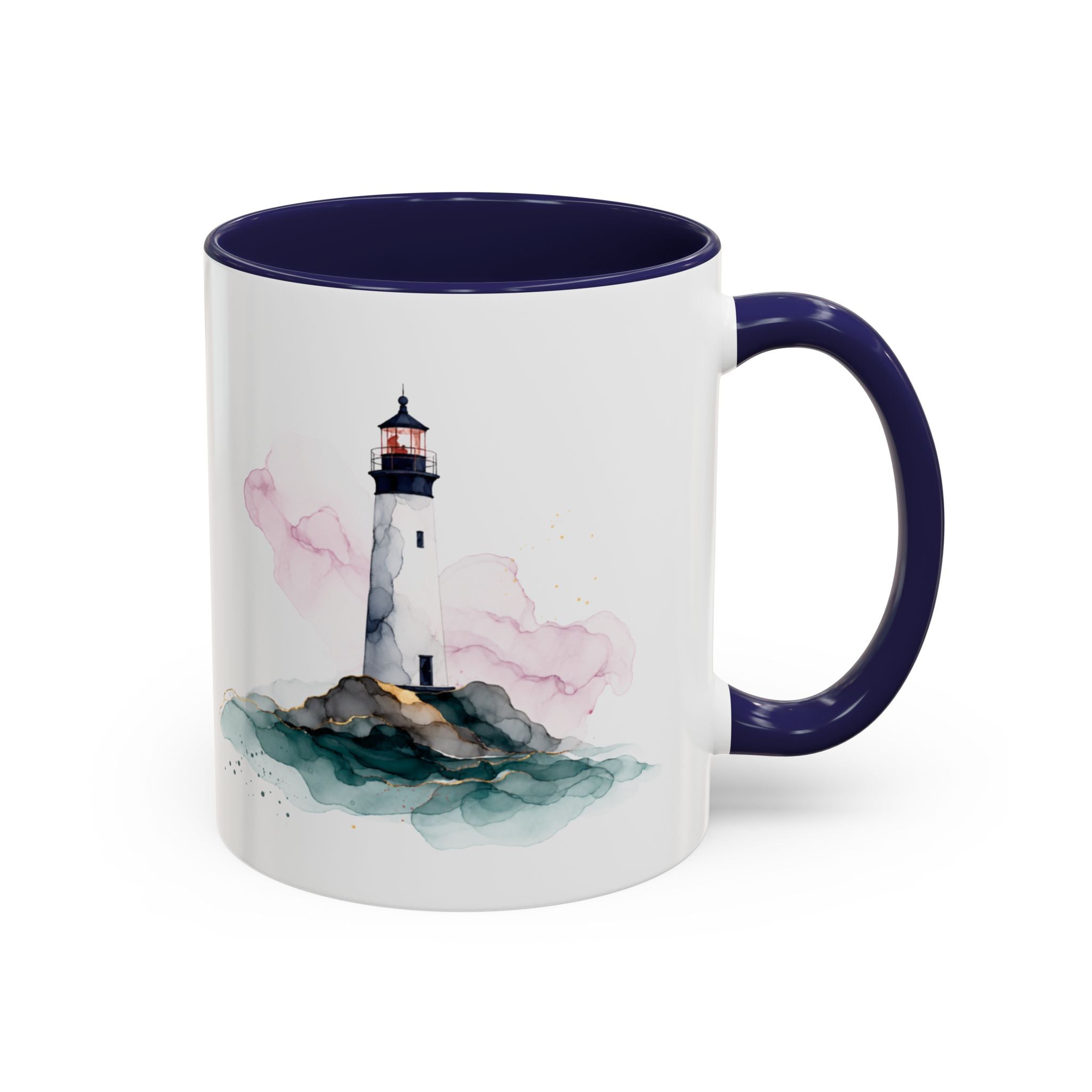 Lighthouse and Buoy Ceramic Mug