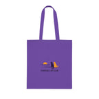 "Coastal Cat Club" Cotton Tote  Bag