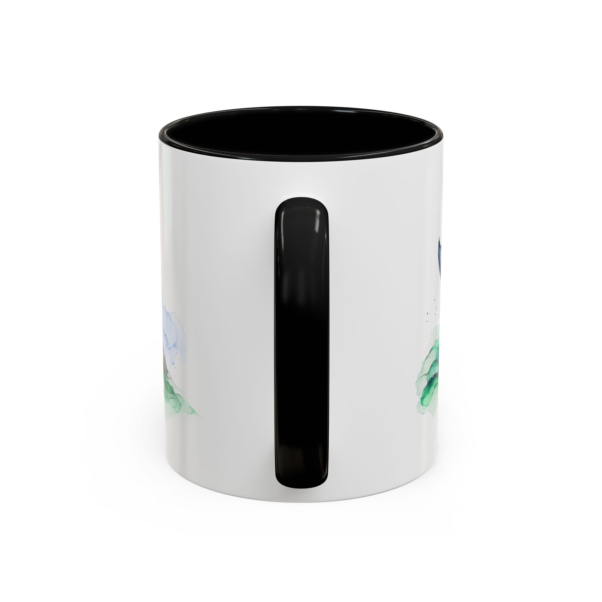 Lighthouse and Whale Tail Ceramic Mug