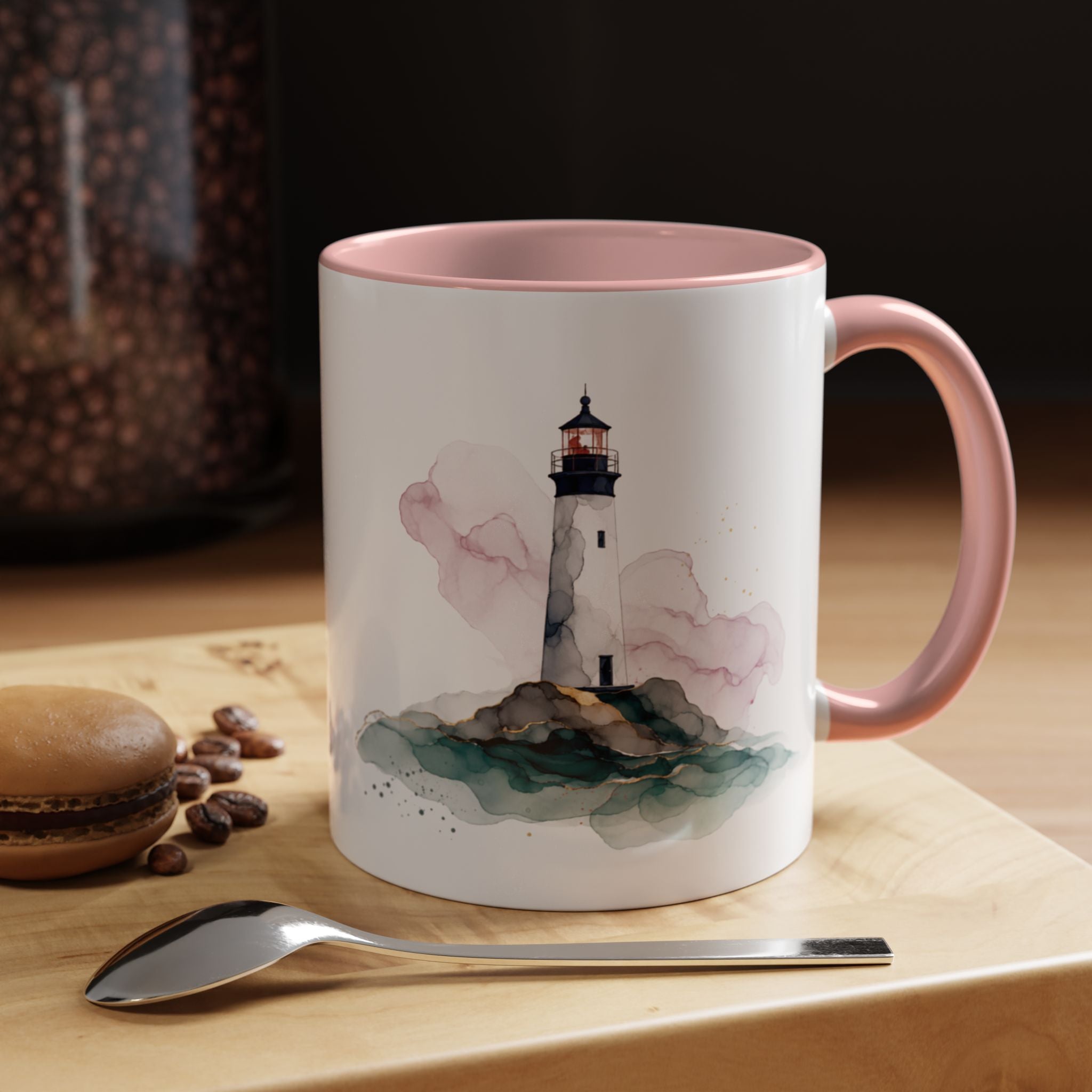Lighthouse and Buoy Ceramic Mug