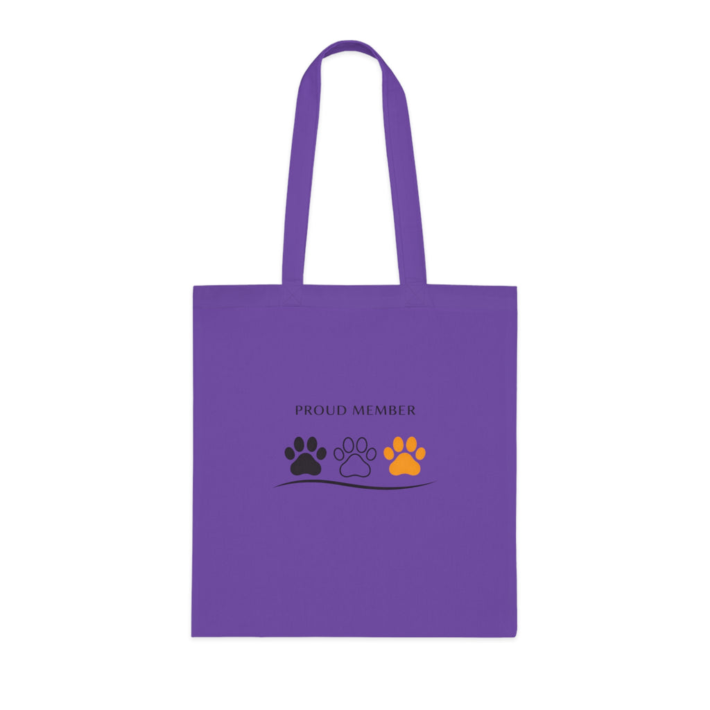 Cotton Tote Bag for Cat Lovers "Coastal Cat Club"