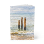 Coastal Journal with Seagull Illustration - Yellow