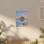 West Pier Sunset Seascape Canvas